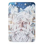 WITTE KERST BADMAT (Voorkant Verticaal)