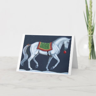Witte Kerst Dressuur Warmbloed Kaart
