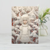 Witte kerst dromen (Staand voorkant)