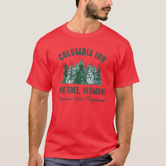 Witte Kerst Film Film Columbia Inn Pineree Ve T-shirt
