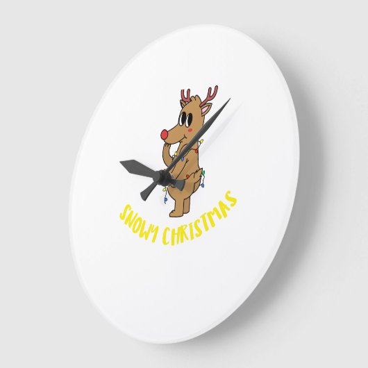 WITTE KERST GROTE KLOK (Hoek)