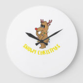 WITTE KERST GROTE KLOK (Voorkant)