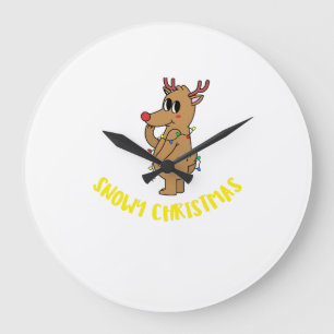 WITTE KERST GROTE KLOK