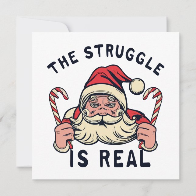 witte kerst, HET IS ECHT EEN STRIJD (Voorkant)