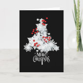 Witte Kerst Kaart (Voorkant)