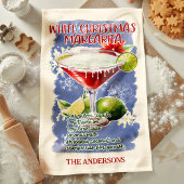 Witte Kerst Margarita Vakantie Cocktail Recept Theedoek