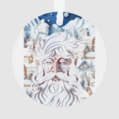WITTE KERST ORNAMENT (achterkant)
