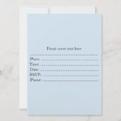 witte kerst Rabbit Hare Kaart (Achterkant)