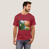 Witte Kerst Roos T-shirt (Voorkant volledig)
