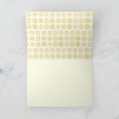  witte kerst scène met twee zussen kaart (Binnen)