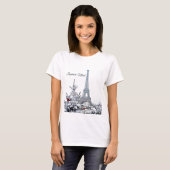 witte kerst t-shirt (Voorkant volledig)