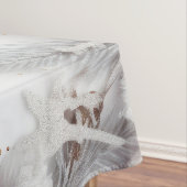 "Witte kerst" Tafelkleed (Voorbeeld)