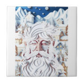 WITTE KERST TEGELTJE (Voorkant)