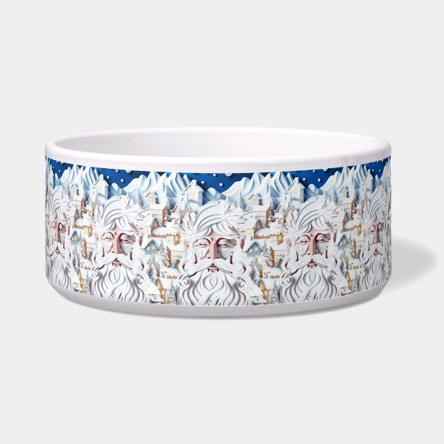 WITTE KERST VOERBAKJE (Voorkant)