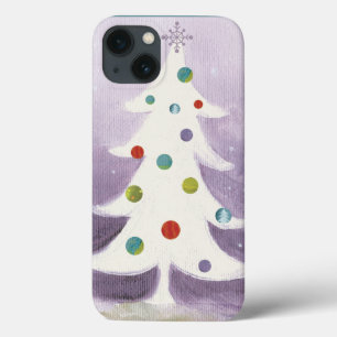 Witte Kerstboom Case-Mate iPhone Case