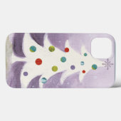 Witte Kerstboom Case-Mate iPhone Case (Achterkant (horizontaal))