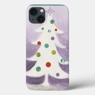 Witte Kerstboom iPhone 13 Hoesje