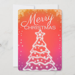 Witte Kerstboom Foto Kerstkaarten Kaart