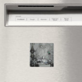 Witte kerstboom magneet (Insitu (Vaatwasser))