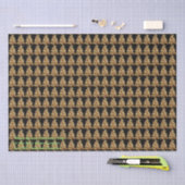Witte kerstboom tissuepapier (Craft)