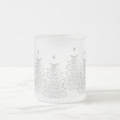 Witte kerstboomfeestdag, bevroren Mok (Center)