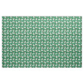 witte kerstfeestdag stof (Yard (91,4 cm))