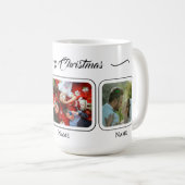Witte Kerstmis Familiemok Koffiemok (Voorkant rechts)