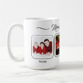 Witte Kerstmis Familiemok Koffiemok (Links)