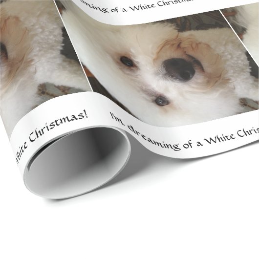 Witte Kerstmis - Giftwrap Cadeaupapier (Rol Hoek)