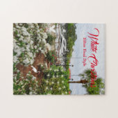 Witte Kerstmis Hilton Head Style. South Carolina Legpuzzel (Horizontaal)