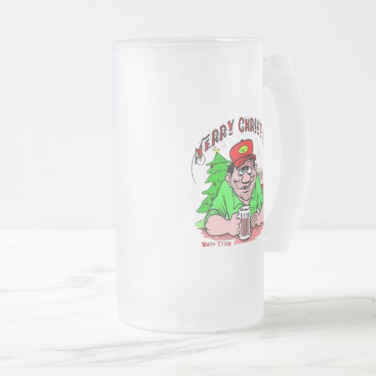 Witte Kerstmis, Matglas Bierpul (Voorkant rechts)