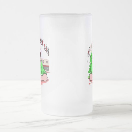 Witte Kerstmis, Matglas Bierpul (Center)