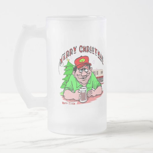 Witte Kerstmis, Matglas Bierpul (Links)