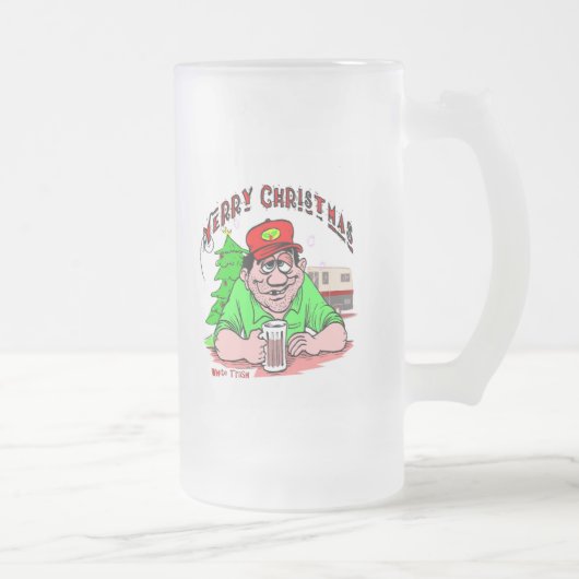 Witte Kerstmis, Matglas Bierpul (Rechts)