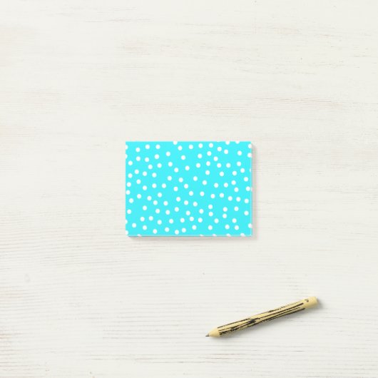 Witte kerstpost post-it® notes (Op bureau)