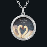 Witte Ketting<br><div class="desc">Elegant White Swans Ketting</div>