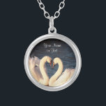 Witte Ketting<br><div class="desc">Elegant White Swans Ketting</div>