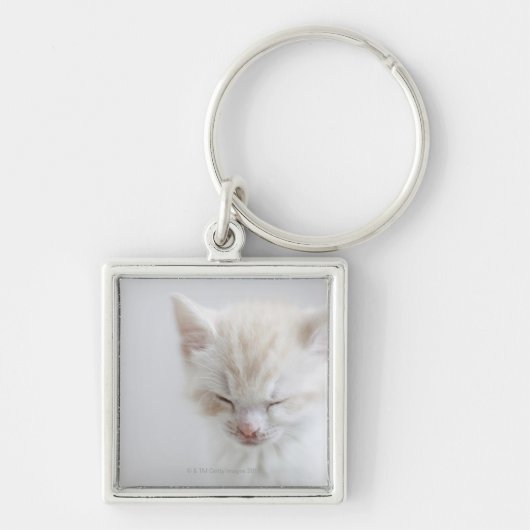 Witte keuken sleutelhanger (Voorkant)