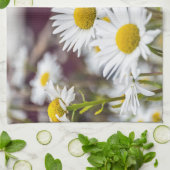 Witte keukenhanddoek (Gevouwen)