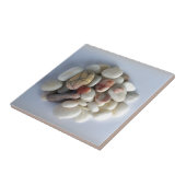 witte kiezels tegeltje (Zijkant)