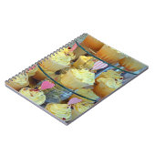 Witte kikkerkoekjes notitieboek (Linkerzijde)