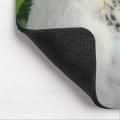 Witte kip muismat (Hoek)