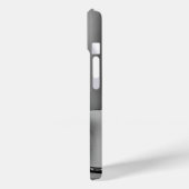 Witte kitten in deuropening Case-Mate iPhone case (Achterkant / Links)