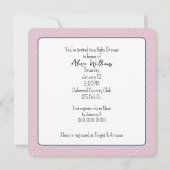 Witte kitten slaapt op een maansikkel kaart (Achterkant)