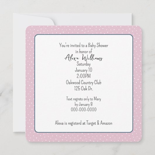 Witte kitten slaapt op een maansikkel kaart (Achterkant)