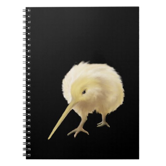Witte Kiwi Notitieboek (Voorkant)