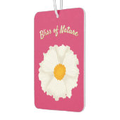 Witte klaproos bloem luchtverfrisser (Links)