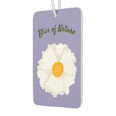 Witte klaproos bloem luchtverfrisser (Links)