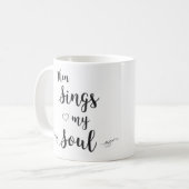 Witte klassieke Mok van 11 oz (Voorkant links)