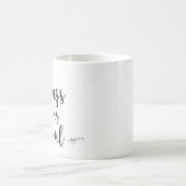 Witte klassieke Mok van 11 oz (Center)